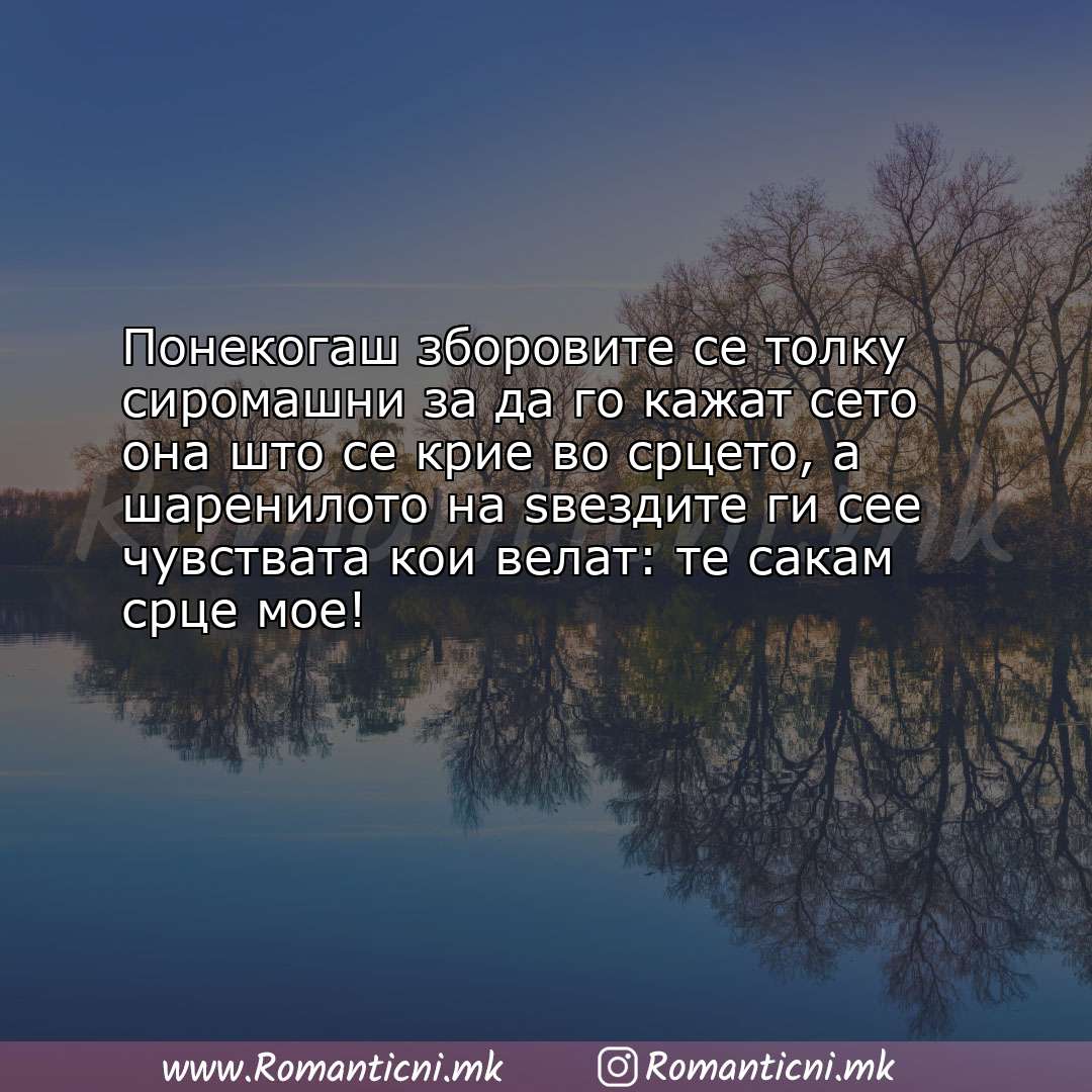 Rodendenski poraki: Понекогаш зборовите се толку сиромашни за да го кажат сето она што се крие во 