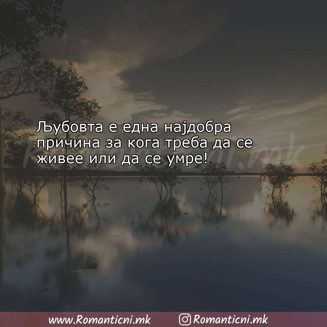 Љубовна порака: Љубовта е една најдобра причина за к