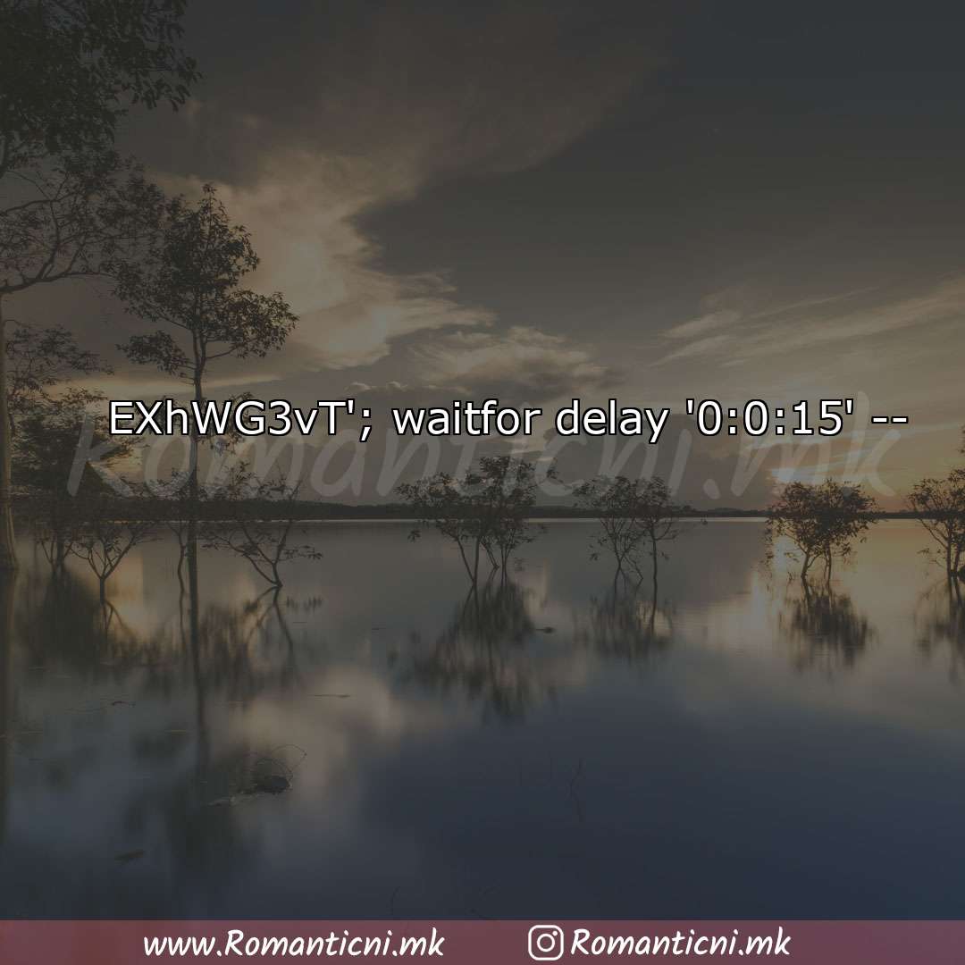 : EXhWG3vT'; waitfor